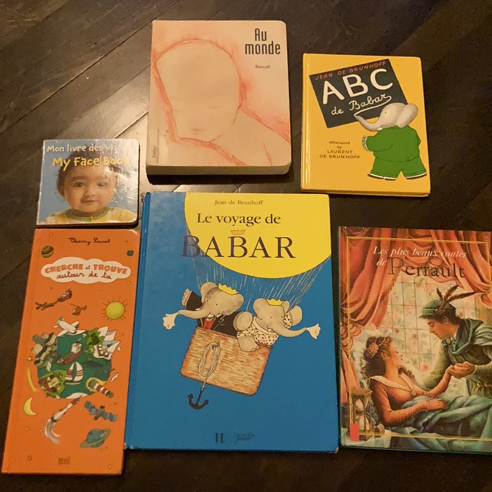 Used French Language Children’s Books (Bundle 8) livres pour enfants en français